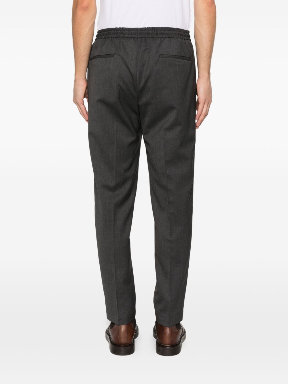 Pantaloni Wimbledon in Misto Lana Stretch WIMBLEDONS400100 00080 GRIGIO ACCIAIO BRIGLIA 1949 