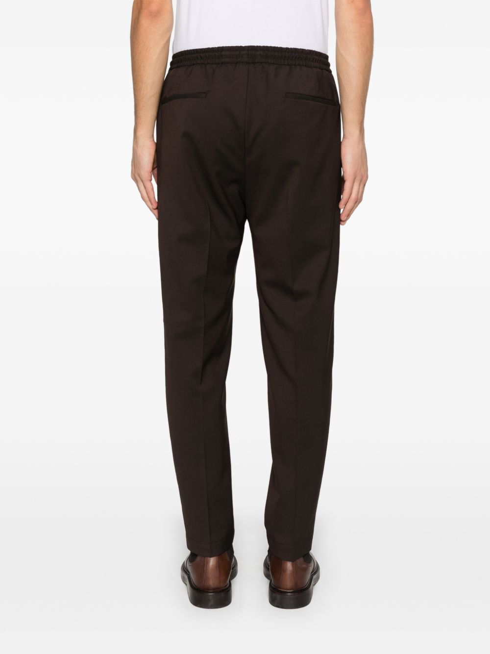 Pantaloni Wimbledon in Misto Lana Stretch WIMBLEDONS400100 00146 MARRONE BRIGLIA 1949 