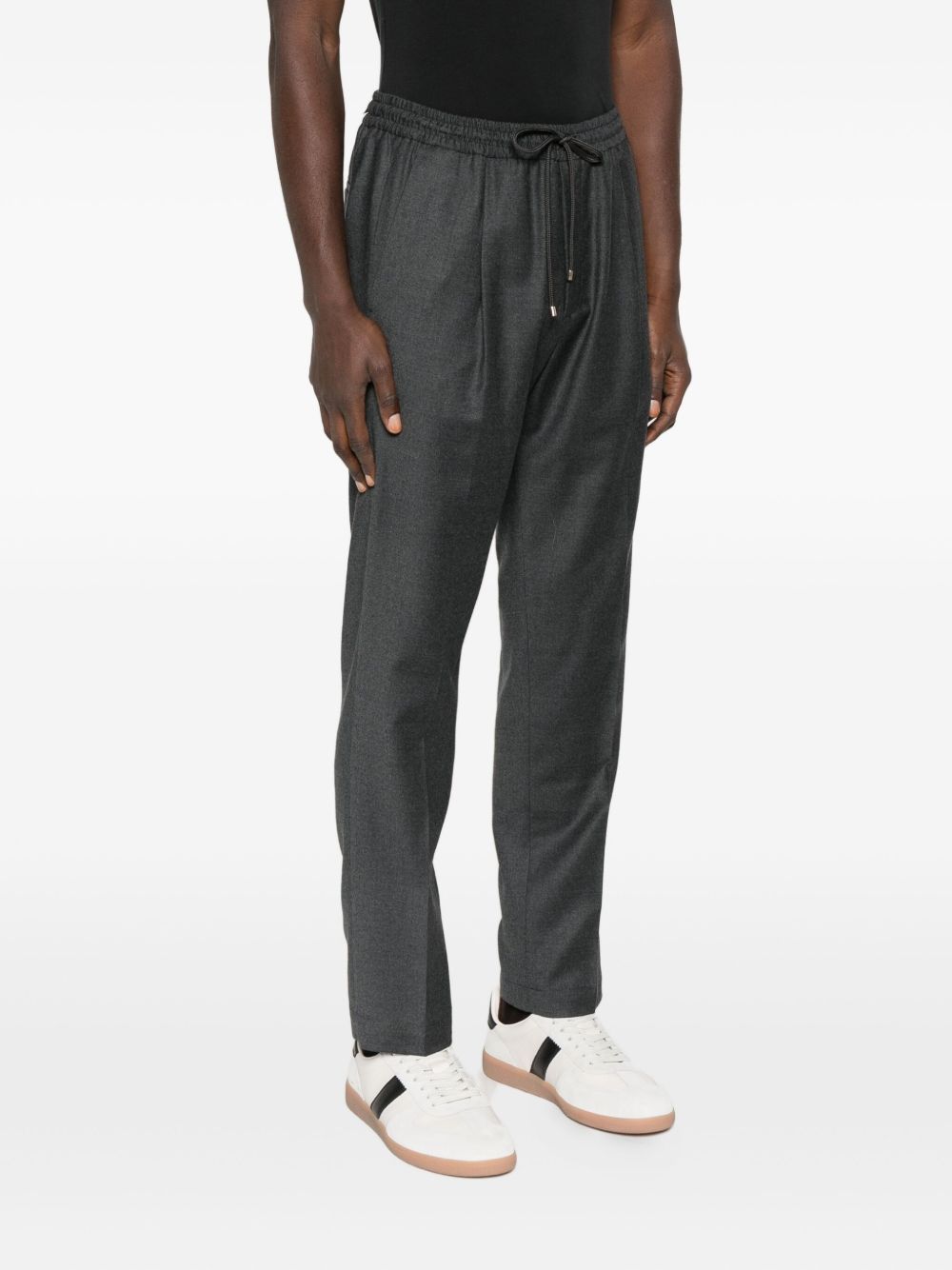 Pantaloni Wimbledon in Lana Stretch WIMBLEDONS400120 00080 GRIGIO ACCIAIO BRIGLIA 1949 