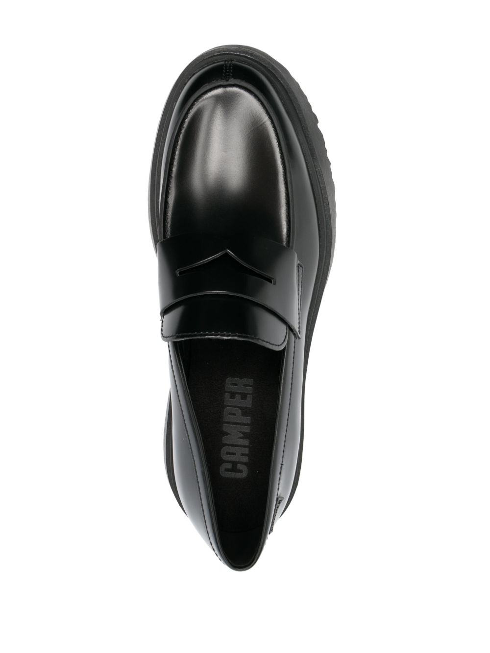 Mocassini Walden in Pelle K100633 019 BLACK CAMPER 
