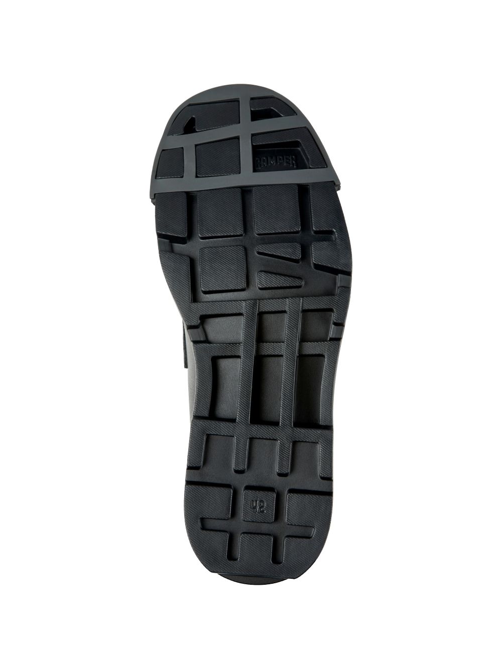 Mocassini Junction in Pelle K100956 012 BLACK GREY CAMPER 