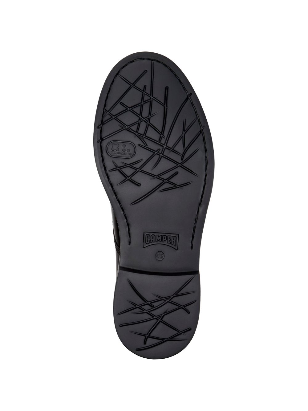 Scarpe Twins in Pelle K100979 020 NERO CAMPER 