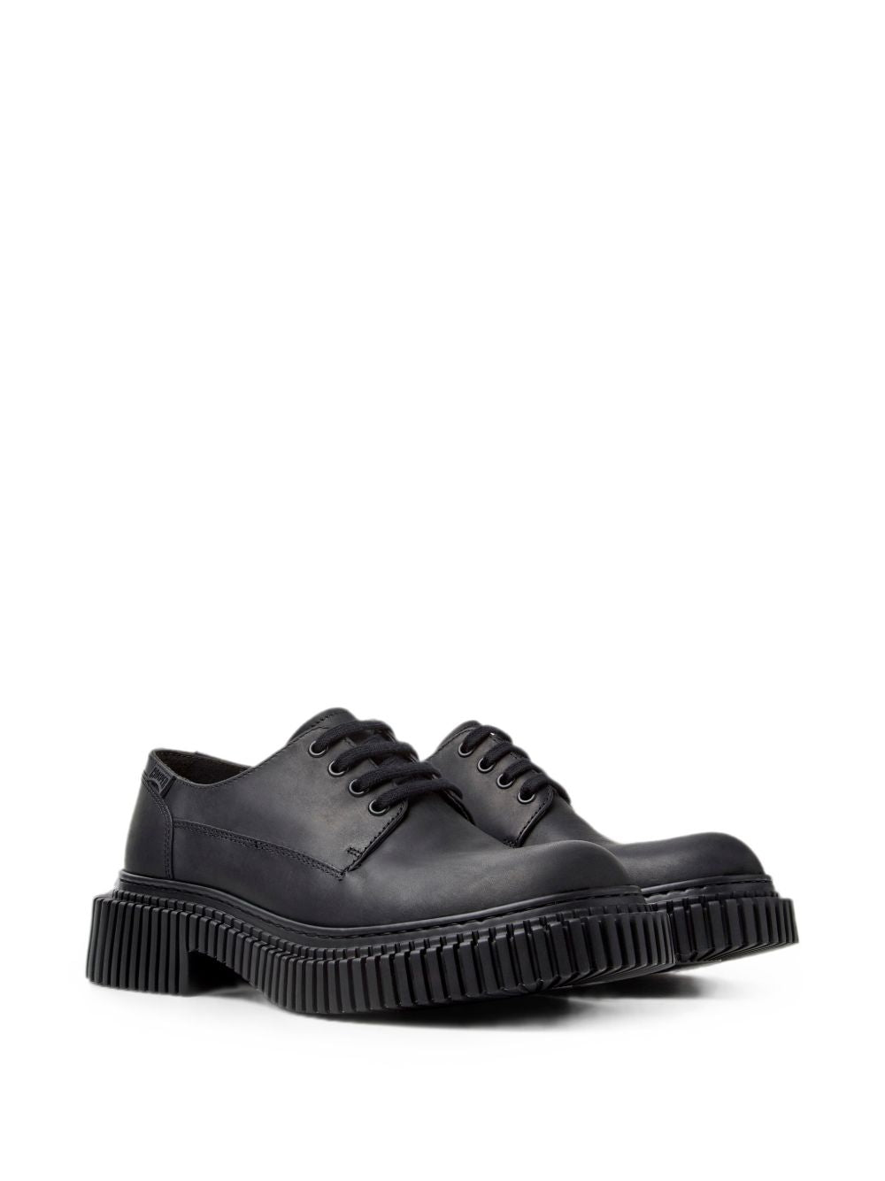 Scarpe Stringate Pix Berlin in Nabuk K101051 004 NERO CAMPER 