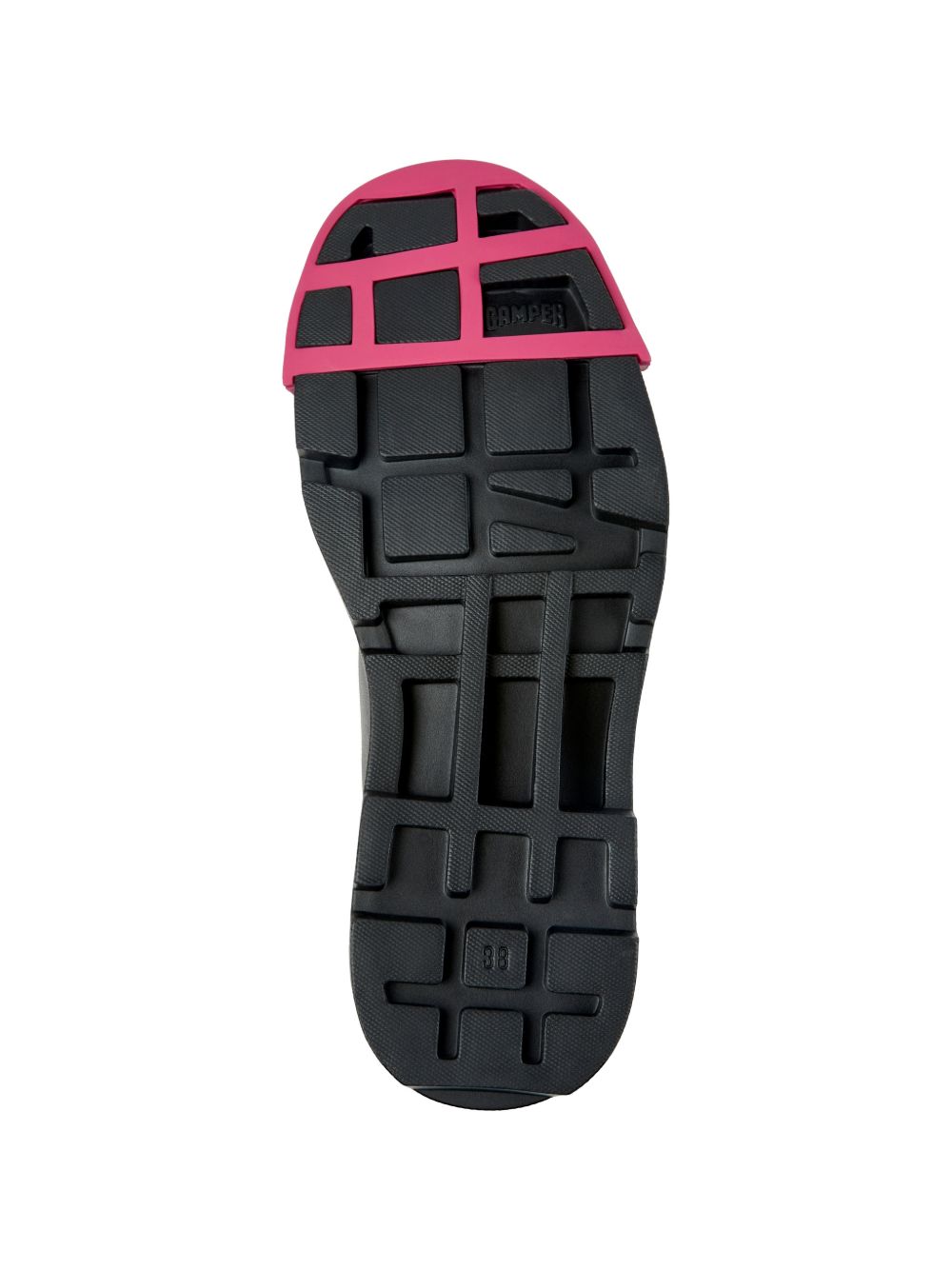 Mocassini Junction in Pelle K201469 032 BLACK PINK CAMPER 