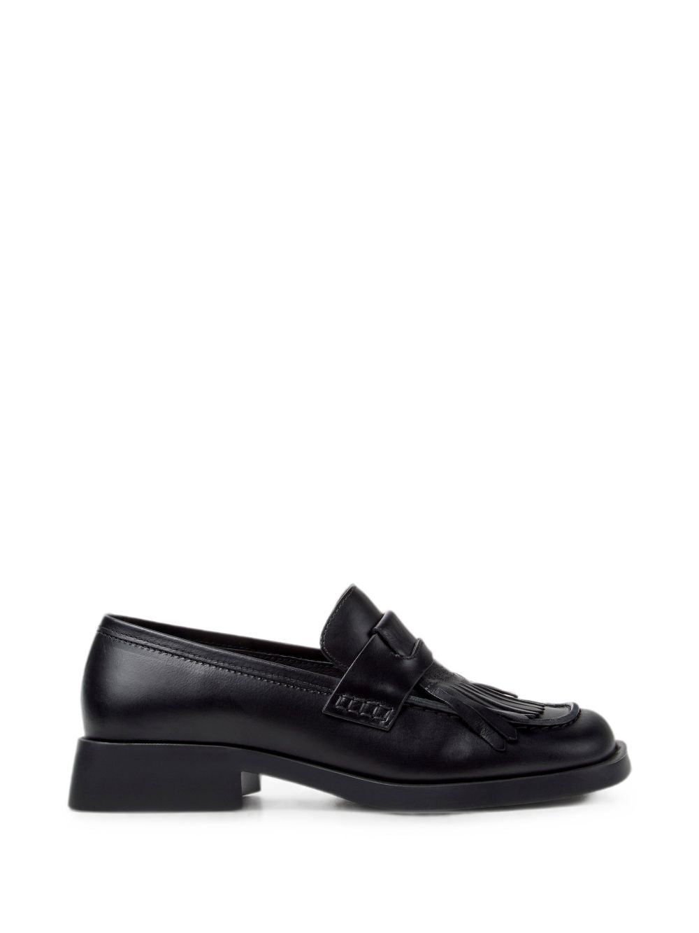 Mocassini Twins in Pelle K201996 001 BLACK CAMPER 
