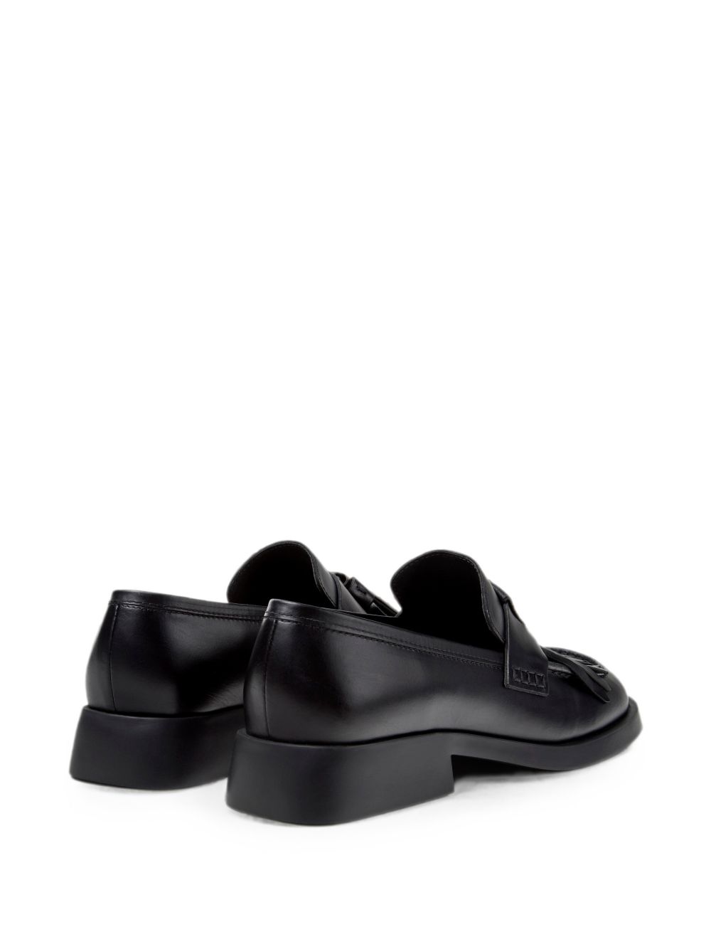 Mocassini Twins in Pelle K201996 001 BLACK CAMPER 