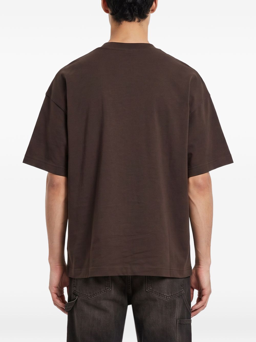 Signature T-Shirt In Cotone I033828 3XBXX TOBACCO CARHARTT WIP 