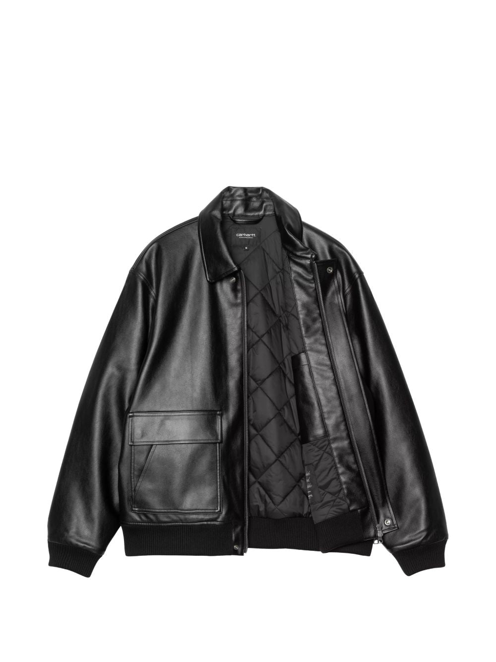 Arizona Giacca In Pelle I036997 89XX BLACK CARHARTT WIP 