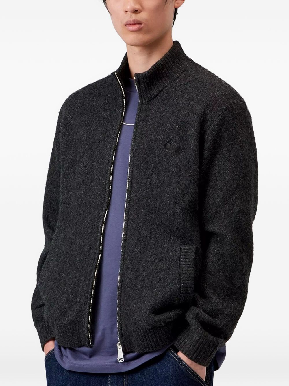 Curtis Maglia In Lana I037033 3Z8XX BLACK CARHARTT WIP 