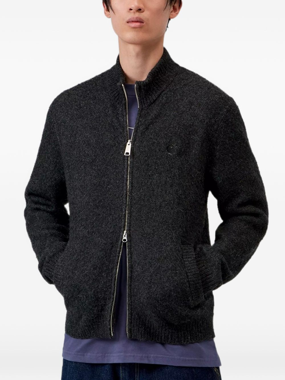 Curtis Maglia In Lana I037033 3Z8XX BLACK CARHARTT WIP 