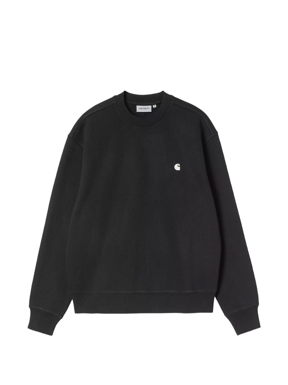 Felpa Mack In Cotone I037099 K02XX BLACK CARHARTT WIP 