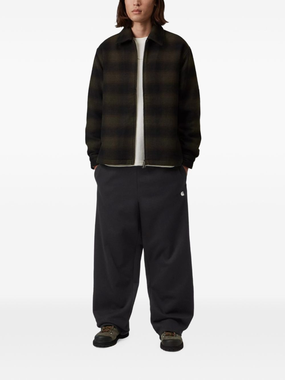 Pantaloni In Felpa Mack I037103 K02XX BLACK CARHARTT WIP 