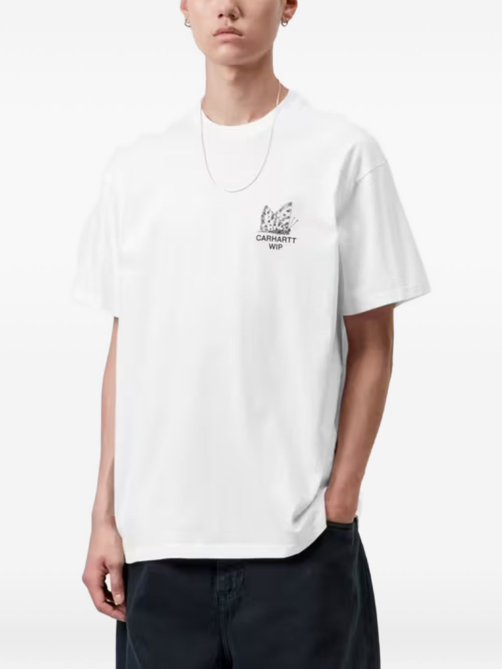 S/S Hourglass T-Shirt I037247 02XX WHITE CARHARTT WIP 