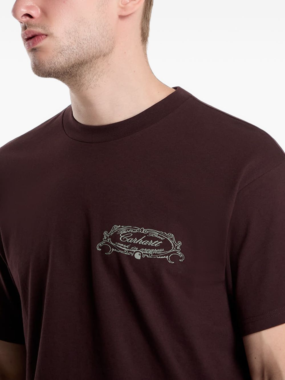 S/S Chez WIP T-Shirt I037260 33HXX BROWN CARHARTT WIP 