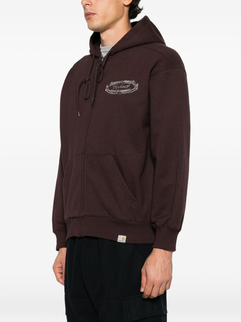 Hooded Chez WIP I037280 3BIXX BROWN CARHARTT WIP 