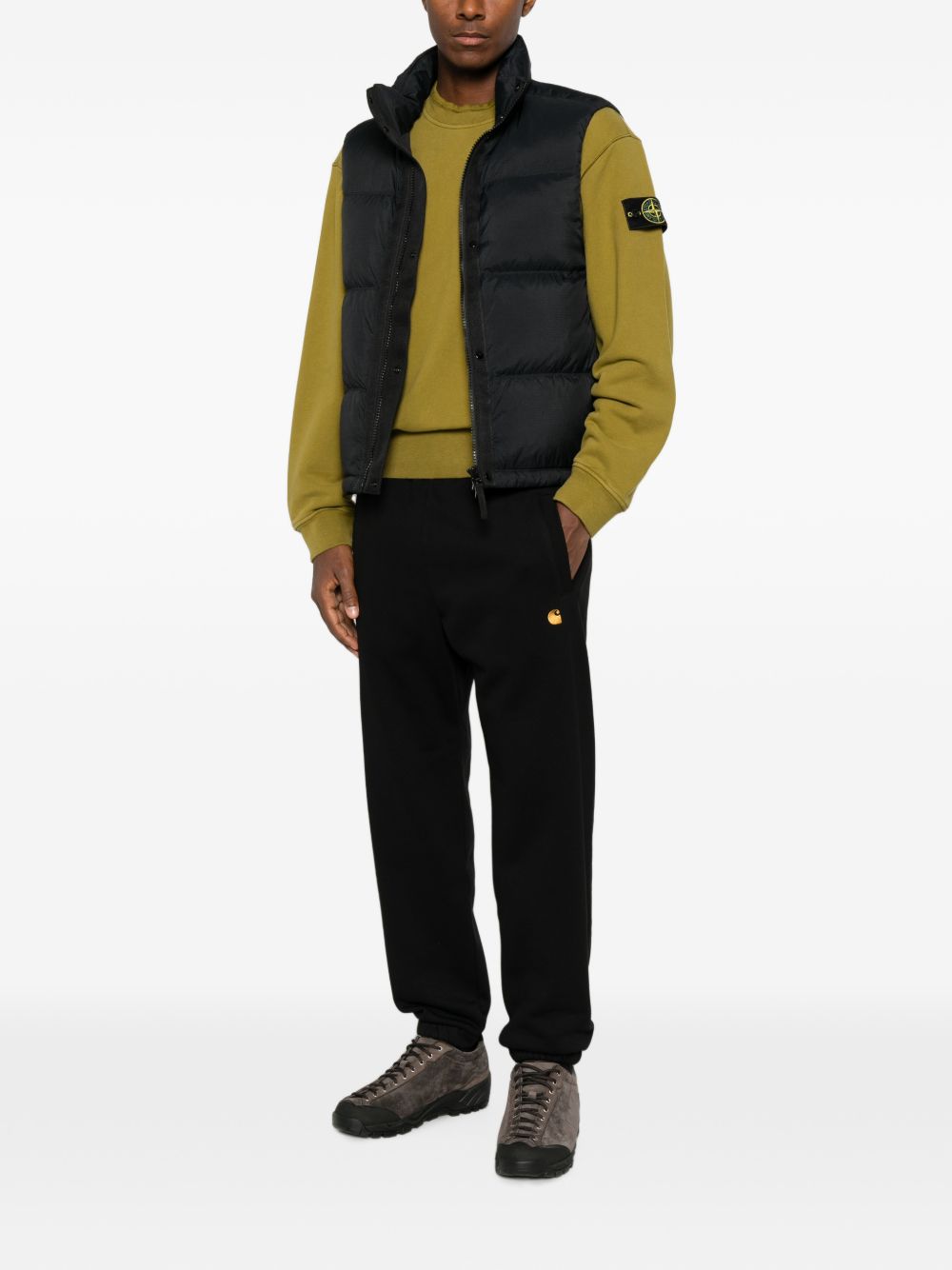 Pantaloni Chase In Felpa I037458 00FXX BLACK CARHARTT WIP 