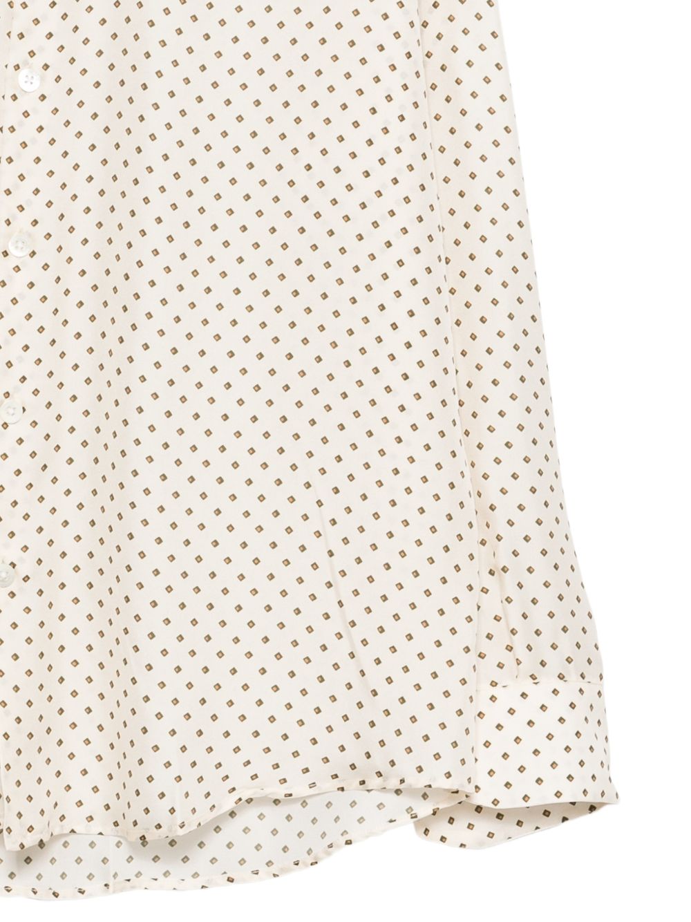 Camicia Jil Dubuffet Aloe 26F23 D101 MICROFANTASIA GEOMETRICA COSTUMEIN 