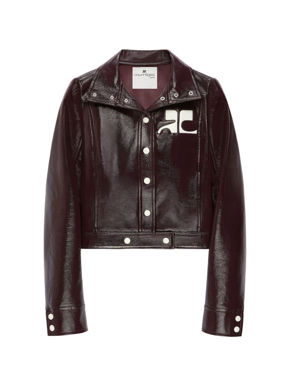 Giacca Réédition in Vinile 223CBL005VY0014 4090 BURN RED COURREGES 