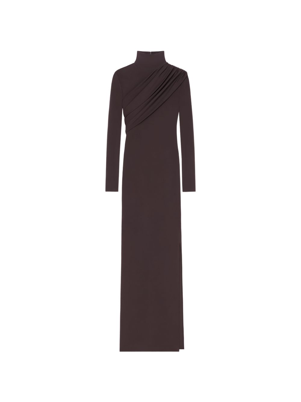 Abito Lungo Twist in Jersey 326JRO907JS0145 4090 BURNT RED COURREGES 