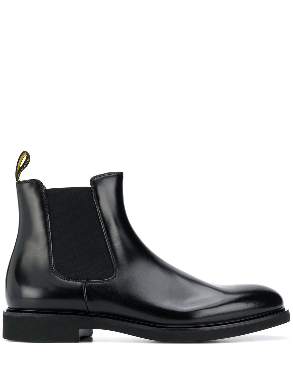 Stivaletti Chelsea in Pelle DU1343GENOUF007NN00 NERO DOUCAL`S 
