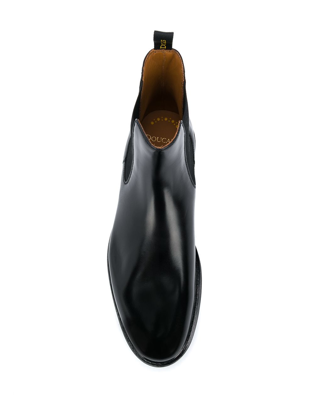 Stivaletti Chelsea in Pelle DU1343GENOUF007NN00 NERO DOUCAL`S 
