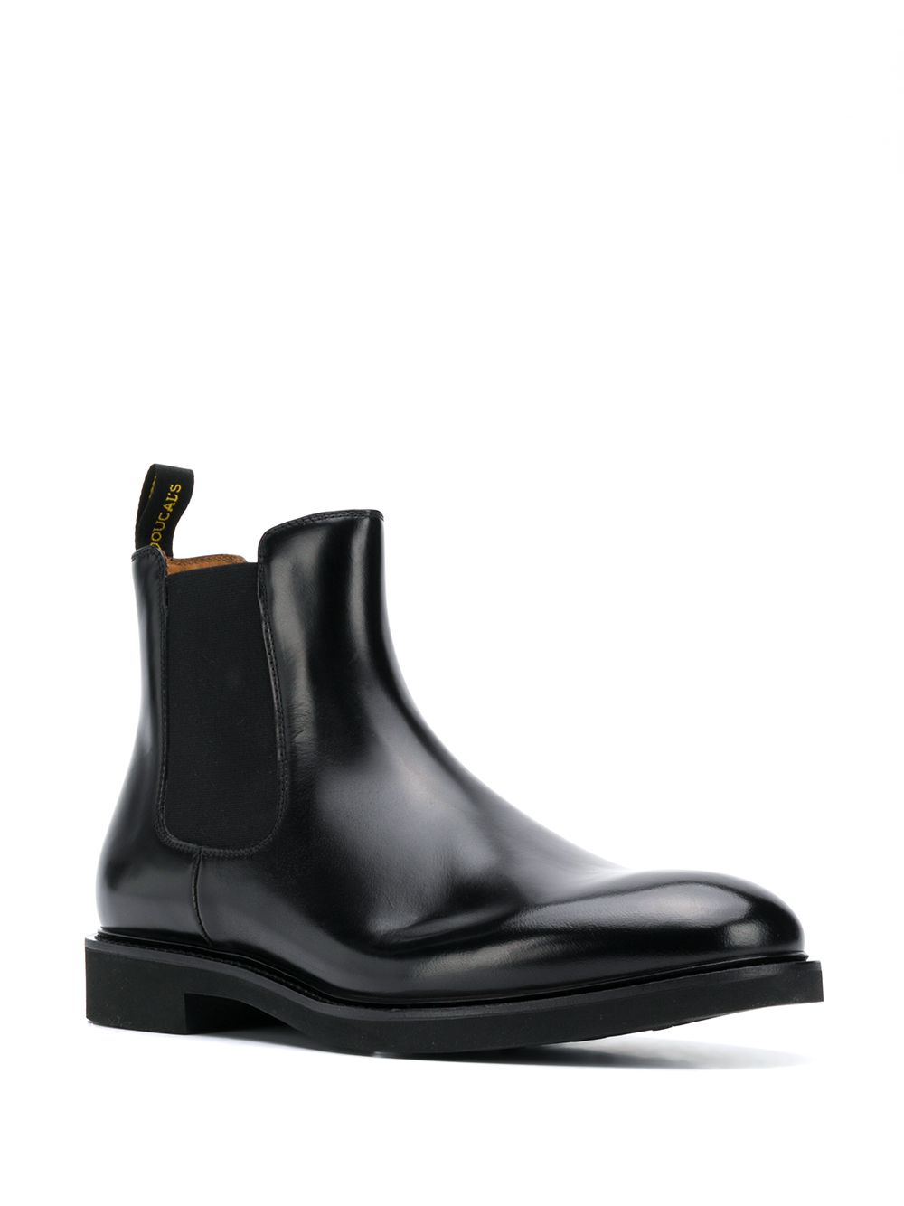 Stivaletti Chelsea in Pelle DU1343GENOUF007NN00 NERO DOUCAL`S 
