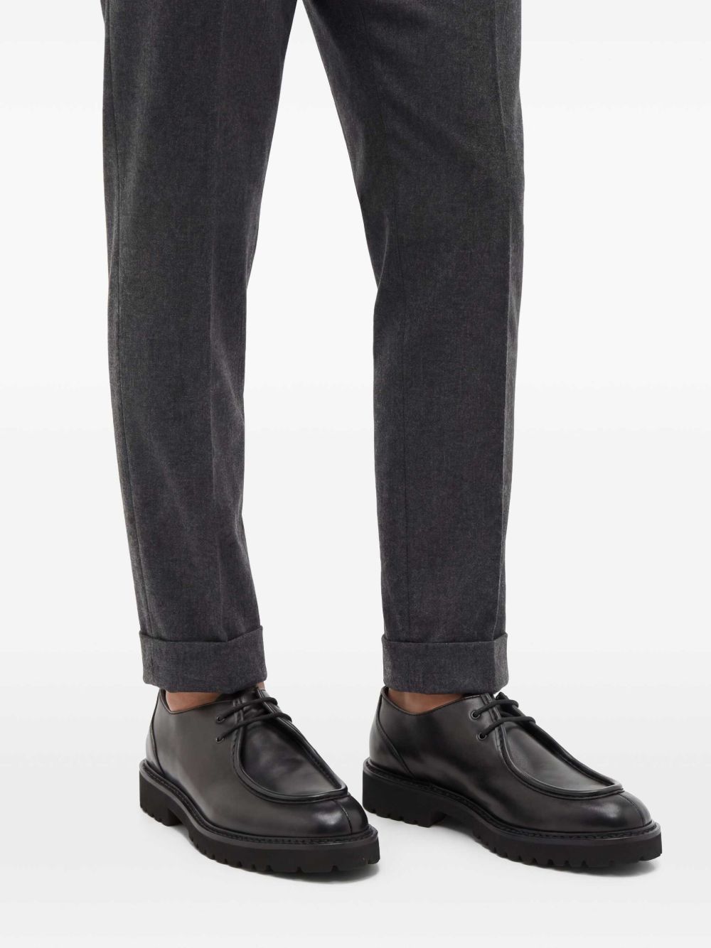 Derby Parabout in Pelle DU2737PHILUF159NN00 NERO DOUCAL`S 