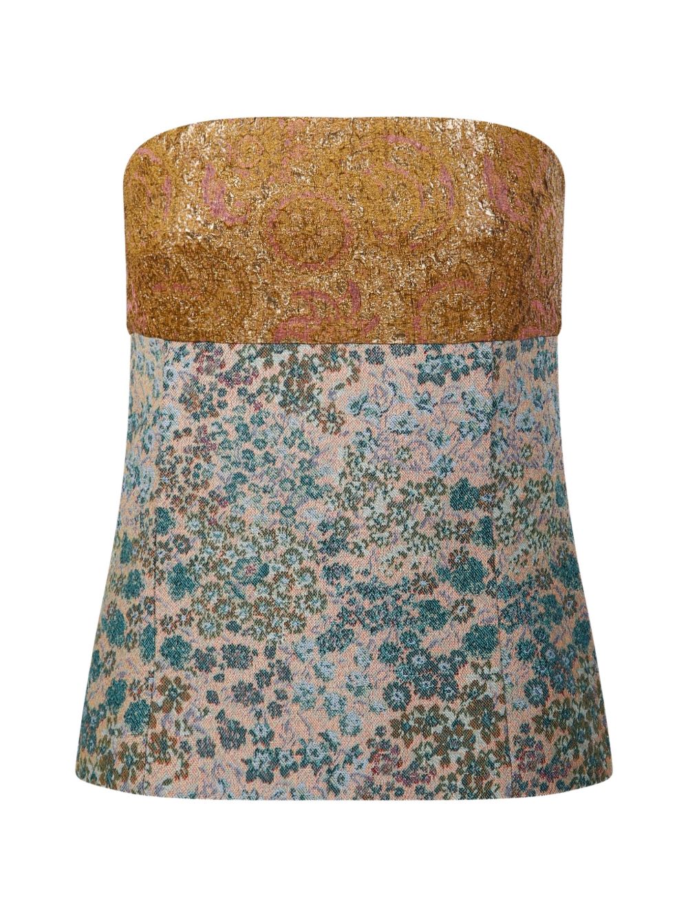 Top In Lurex Jacquard 2620107504346 954 GOLD DRIES VAN NOTEN 