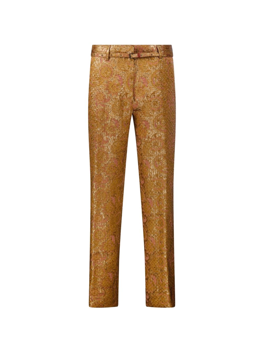 Pantaloni In Lurex Jacquard 2620109174346 954 GOLD DRIES VAN NOTEN 
