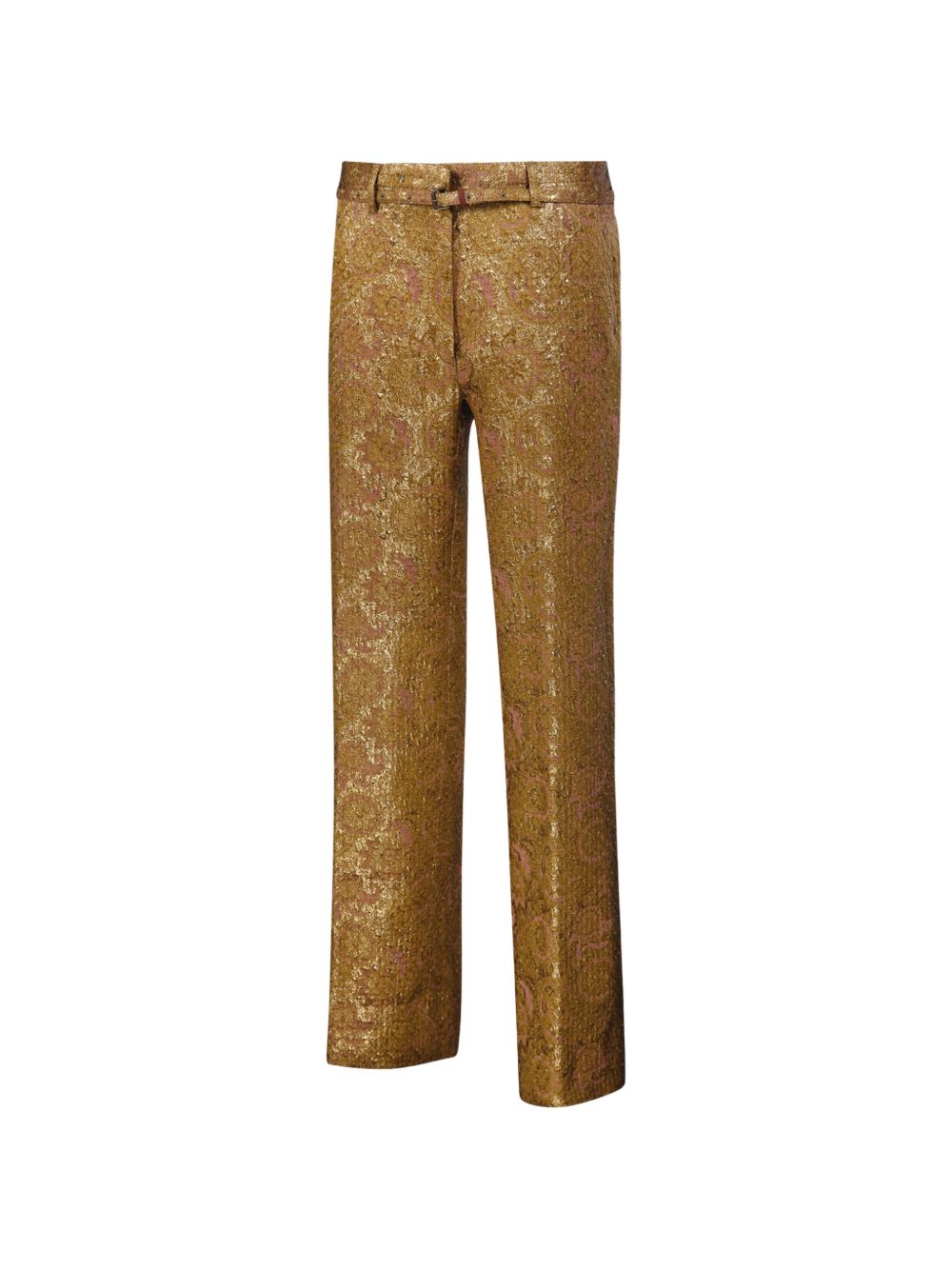 Pantaloni In Lurex Jacquard 2620109174346 954 GOLD DRIES VAN NOTEN 