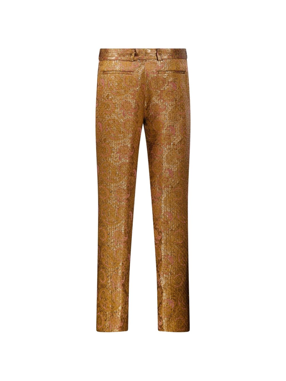 Pantaloni In Lurex Jacquard 2620109174346 954 GOLD DRIES VAN NOTEN 