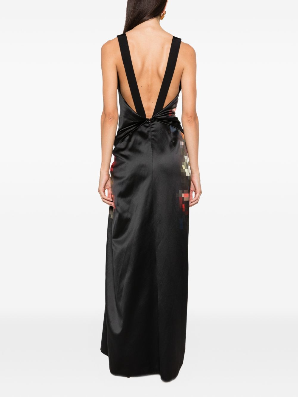 Abito In Duchess 2620110094363 975 DESSIN A DRIES VAN NOTEN 