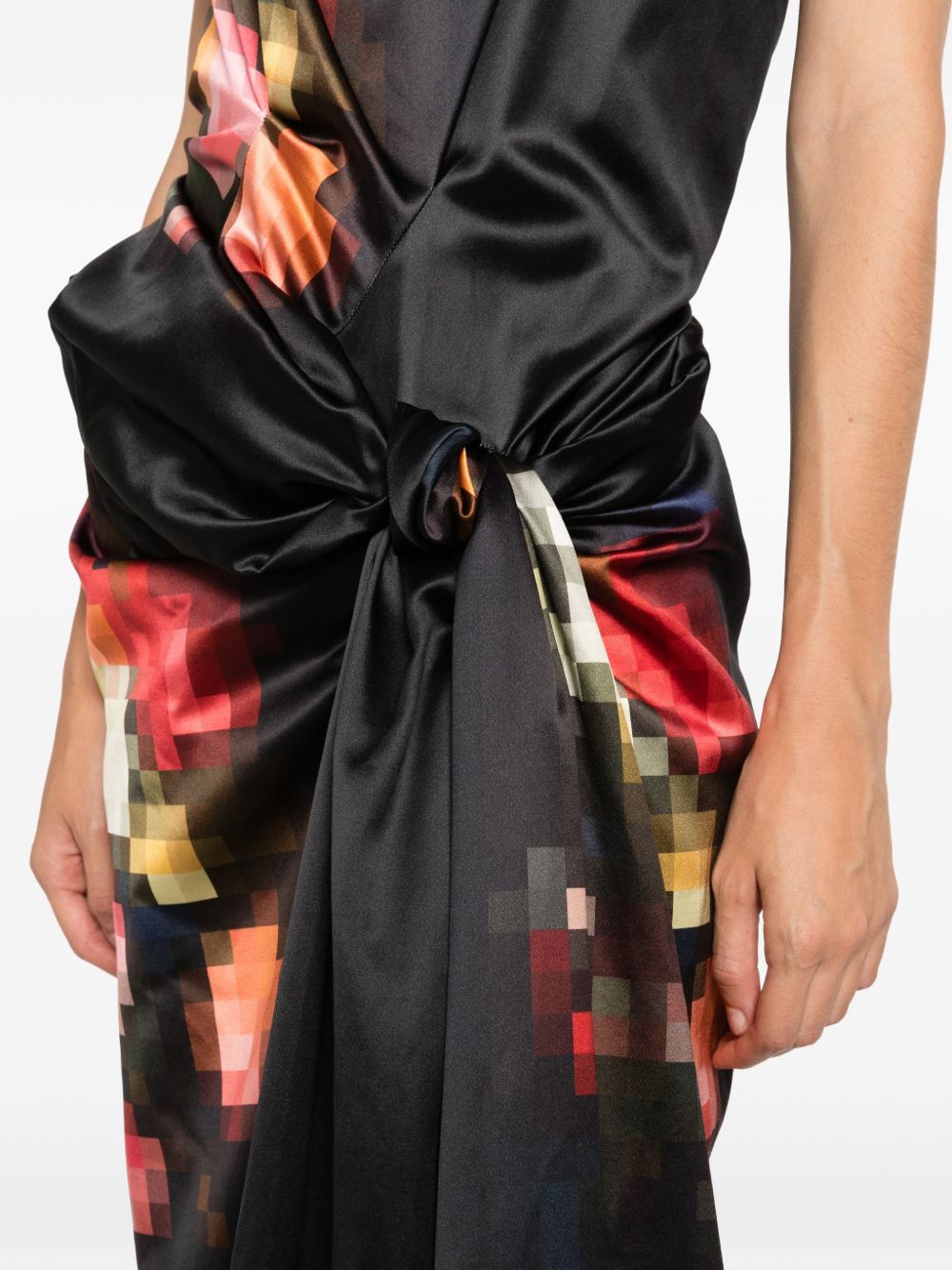 Abito In Duchess 2620110094363 975 DESSIN A DRIES VAN NOTEN 
