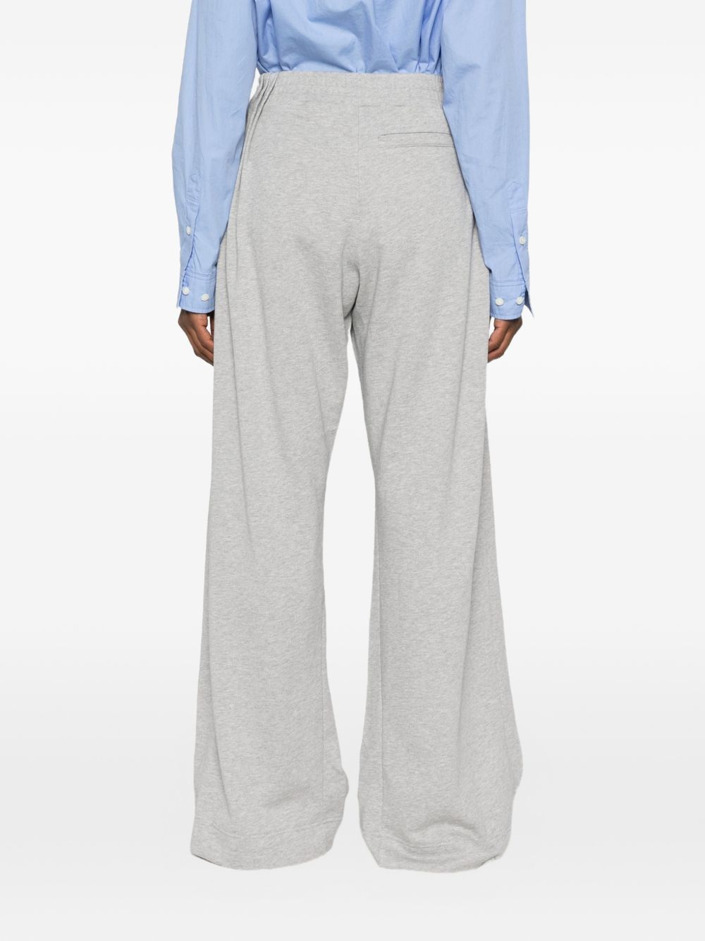 Pantaloni In Jersey 2620111384612 813 GREY MELANGE DRIES VAN NOTEN 