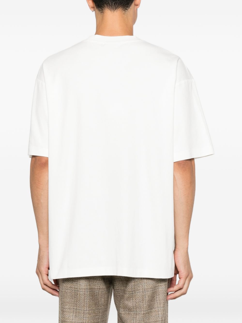 T-Shirt Boxers Ring MTS343CO002 OFF WHITE DROLE DE MONSIEUR 