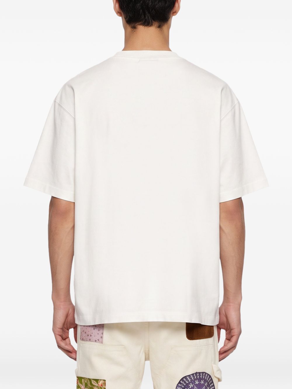 T-Shirt Casino Scene MTS355CO002 OFF WHITE DROLE DE MONSIEUR 