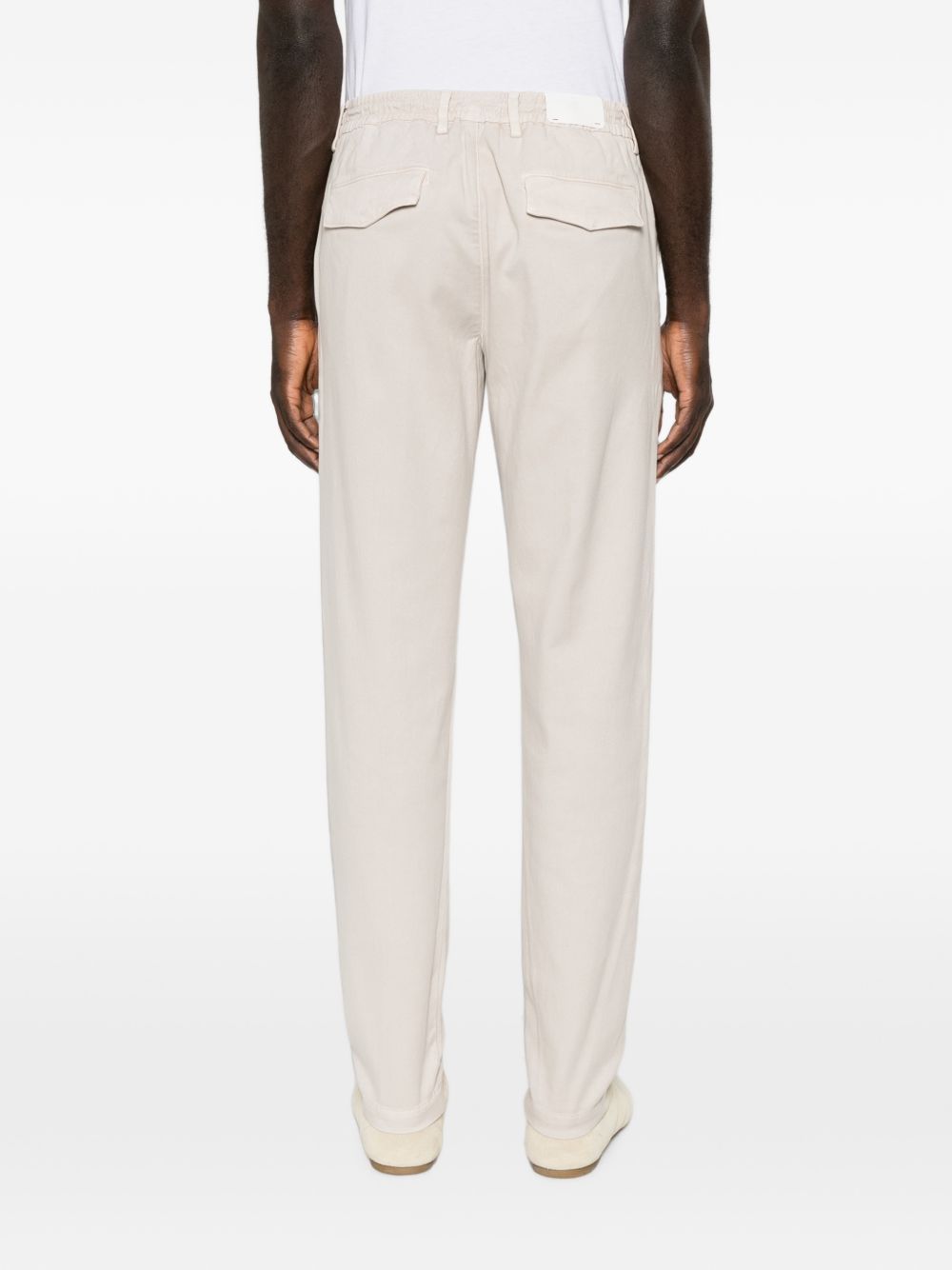 Pantaloni Jogger Elastico N75PANG03TET0N002 02 SABBIA ELEVENTY 