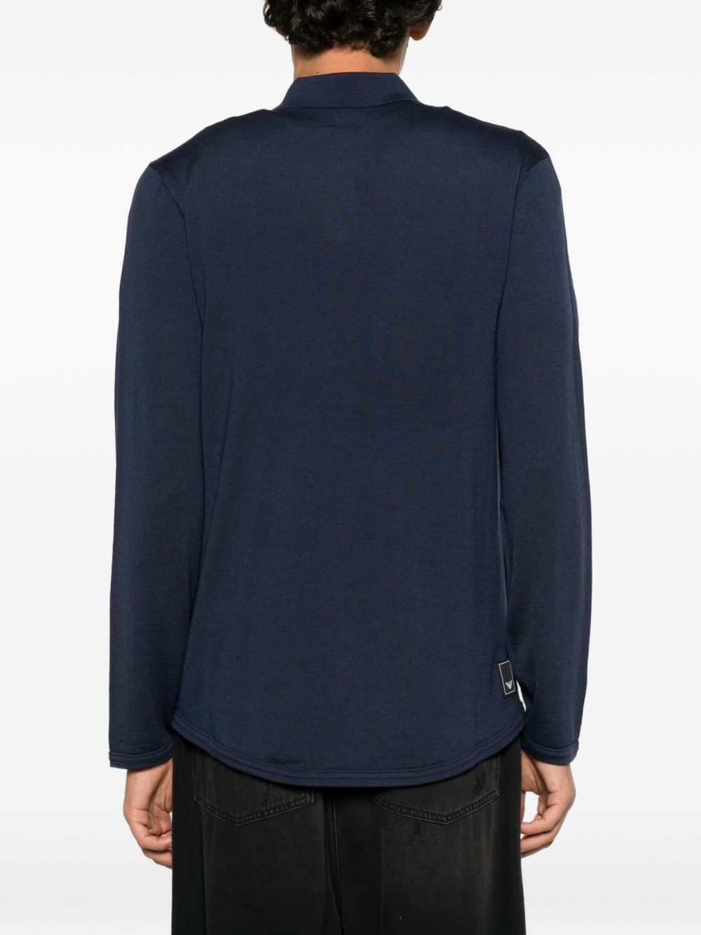 Cardigan Con Bottoni In Lana Merino EM006240AF27805 UB106 PARISIAN NIGHT EMPORIO ARMANI 