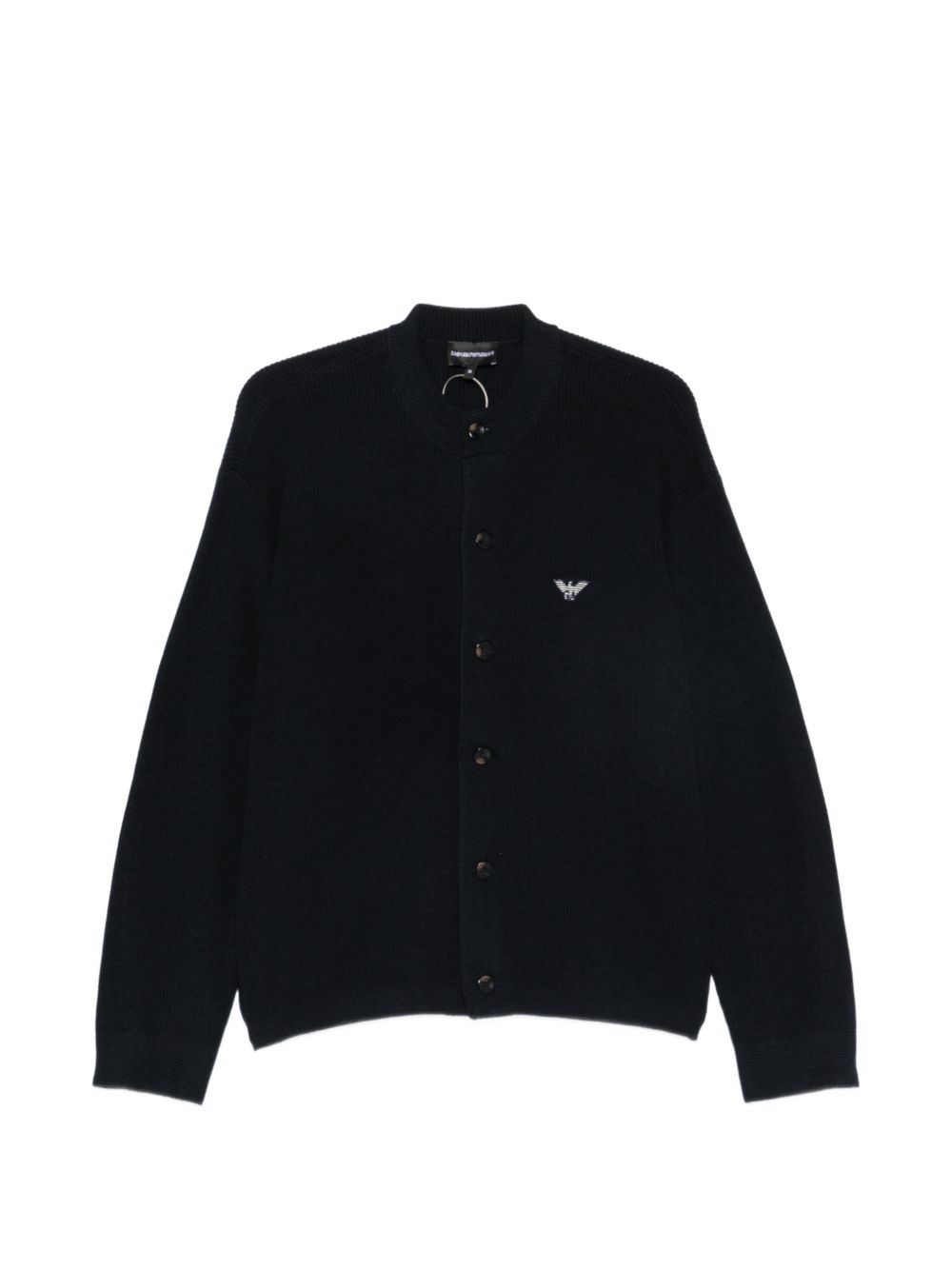 Cardigan Con Bottoni In Lana Merino EM006289AF27812 0920 BLUE EMPORIO ARMANI 