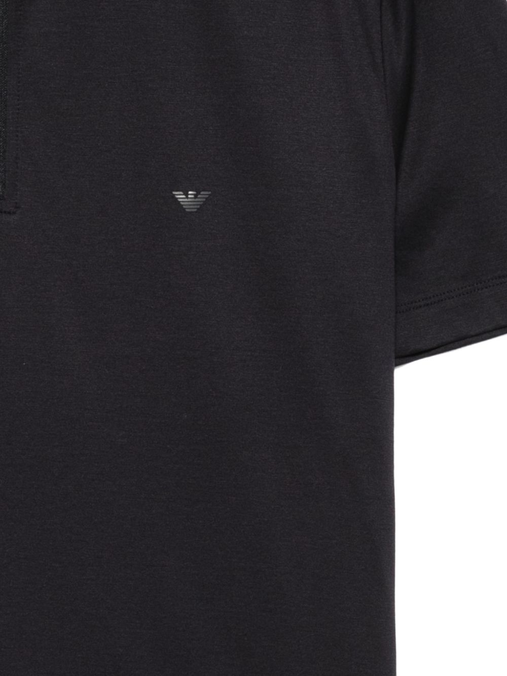Polo In Jersey Misto Lyocell EM006341AF10017 0920 BLUE EMPORIO ARMANI 