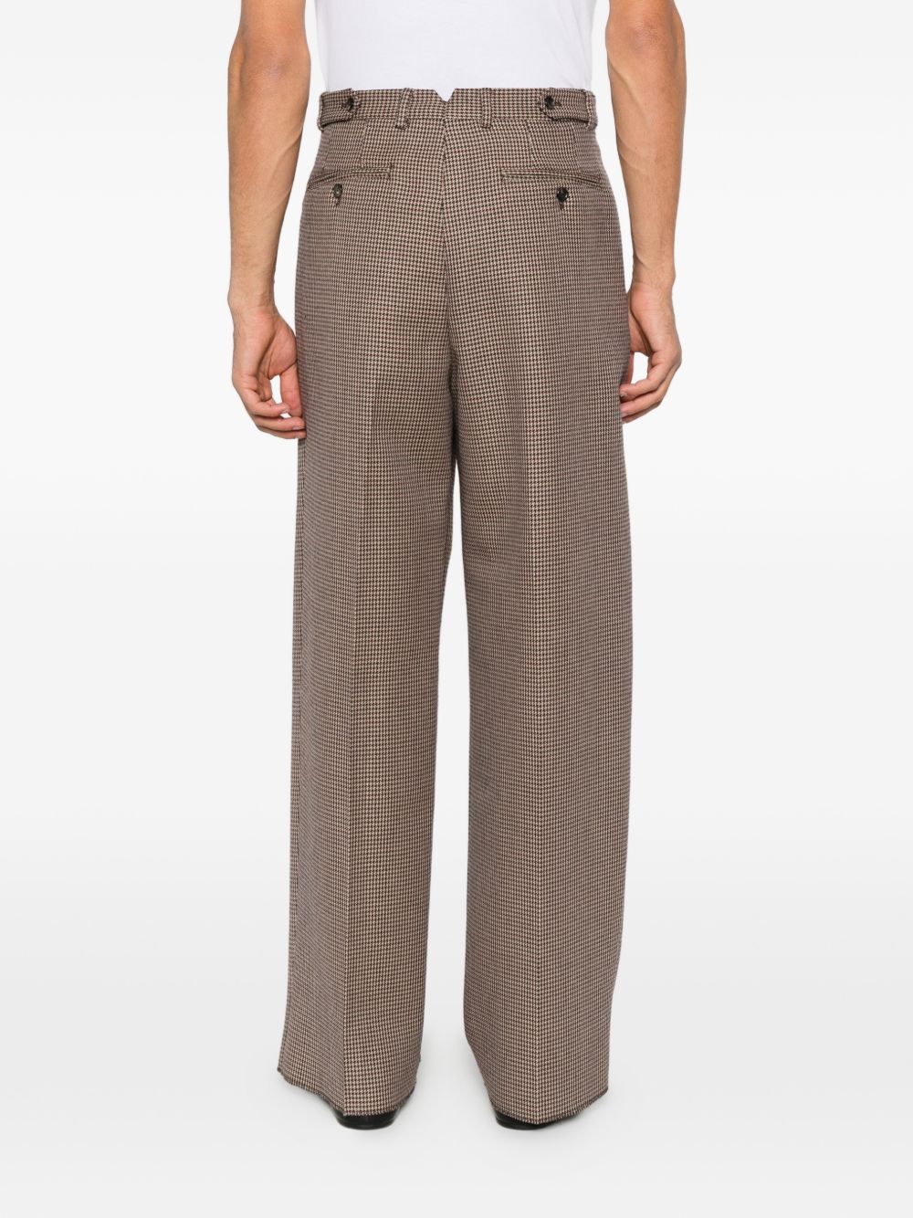 Pantaloni In Lana Stretch EM007125TE19332 F1055 BEIGE FANCY EMPORIO ARMANI 