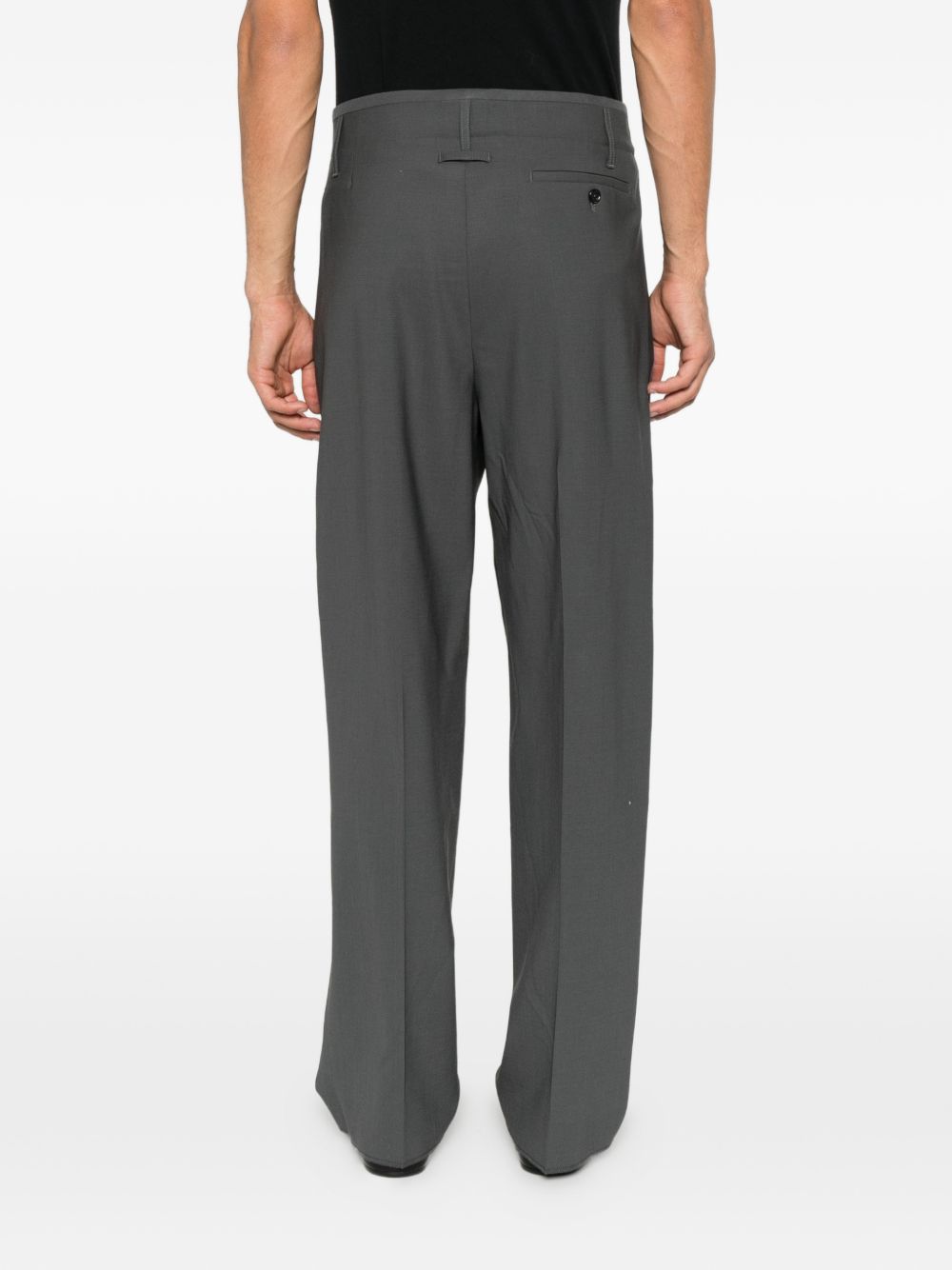 Pantaloni In Lana Stretch EM007125TE19332 U8108 GREY EMPORIO ARMANI 