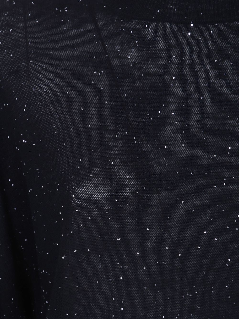 Maglione Con Pailettes MAD216F397D722 825 NERO FABIANA FILIPPI 