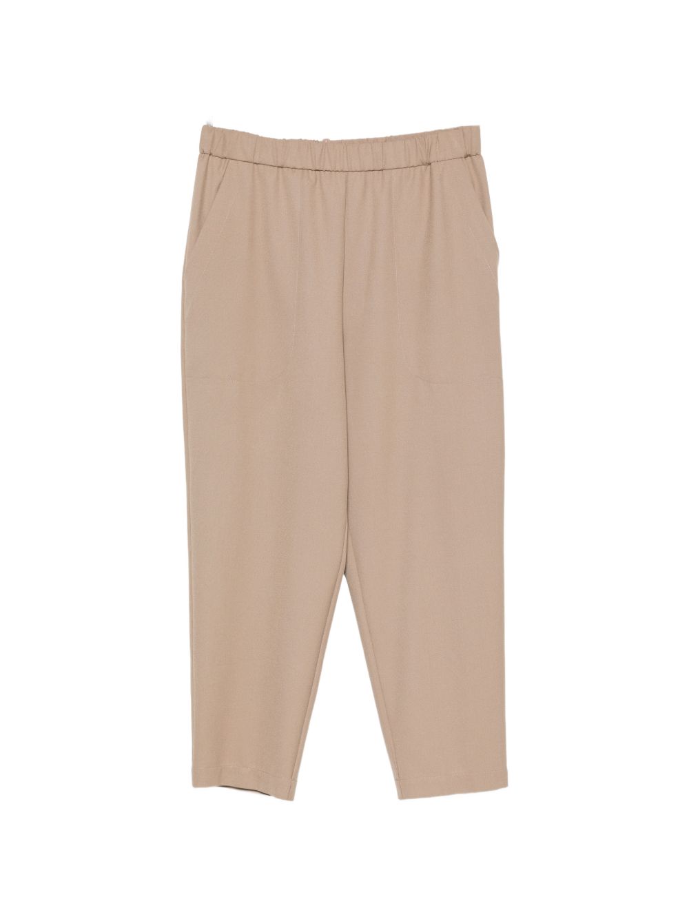 Pantaloni Fluid Wool PAD216F304M521 0165 MOKA MERINGA FABIANA FILIPPI 