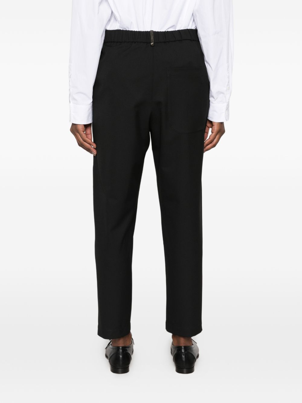 Pantaloni Fluid Wool PAD216F304M521 825 NERO FABIANA FILIPPI 
