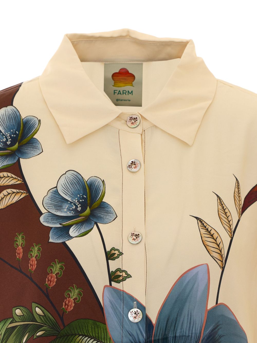 Camicia Milena 366773 26064 WINTER WHITE FARM RIO 