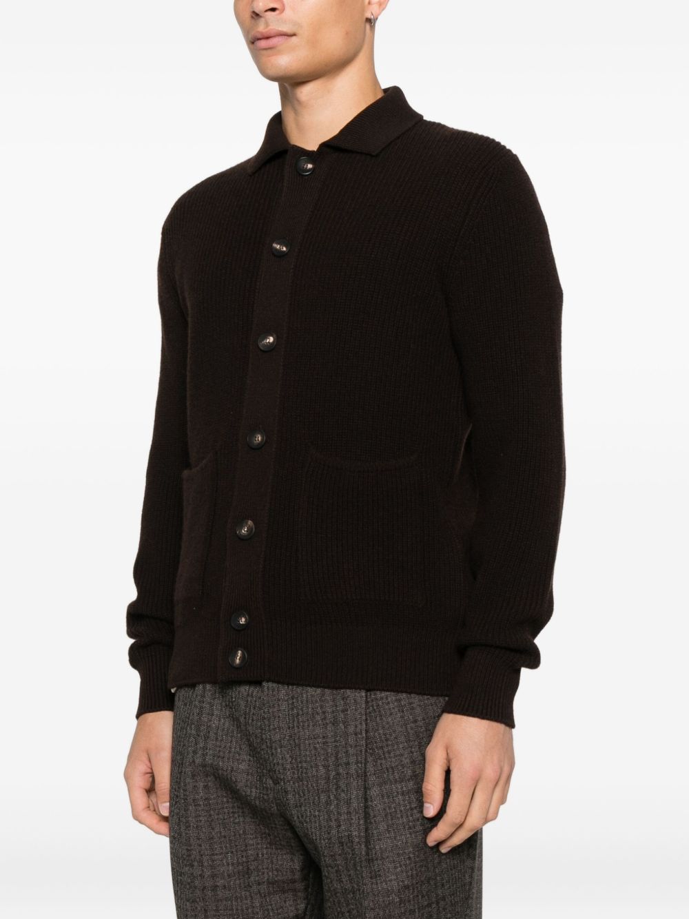 Camicia in Maglia di Lana e Cashmere CA3MLTWC7P1 289 FILIPPO DE LAURENTIS 