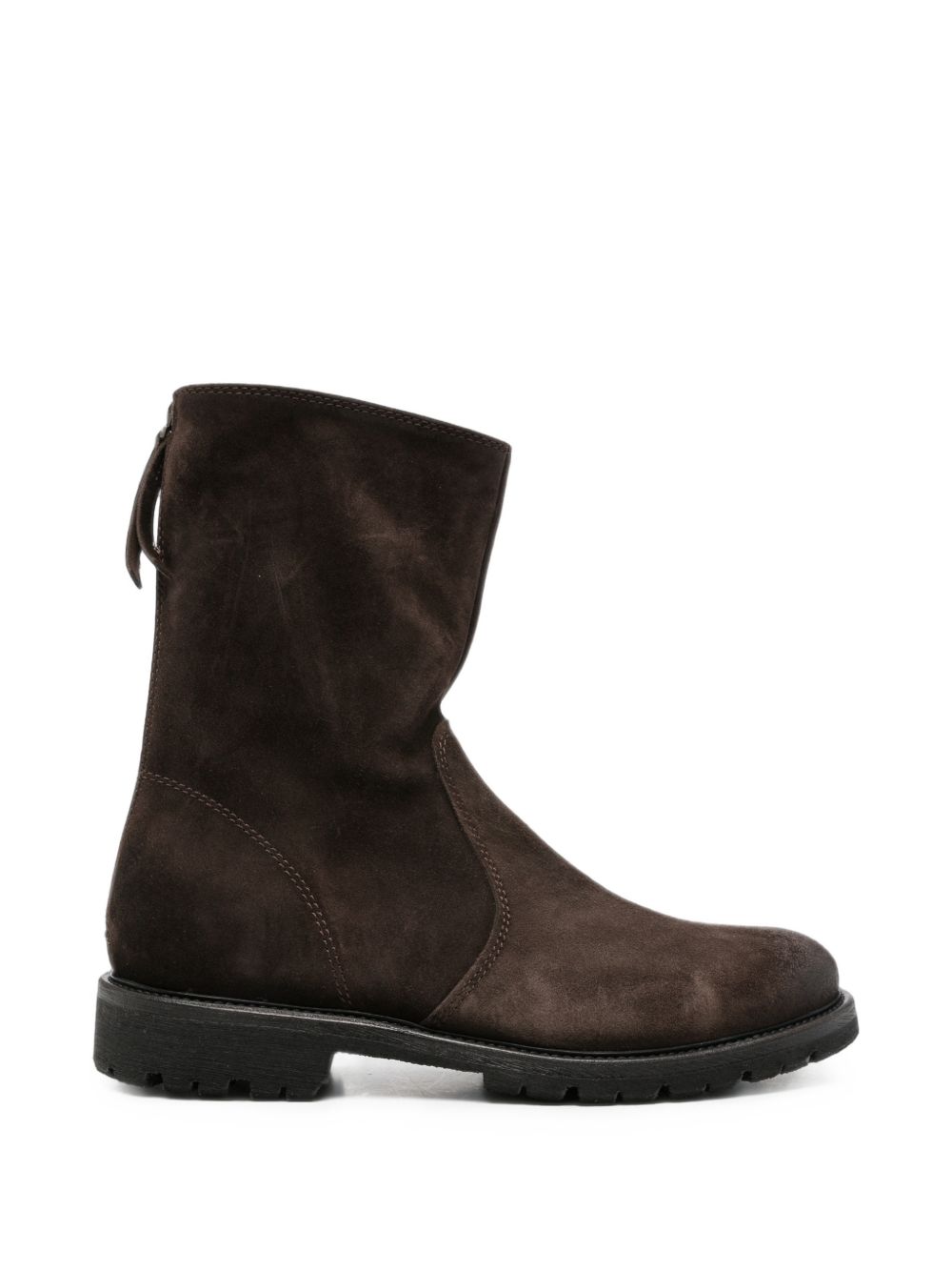 Stivali In Suede 85503 MORO HENDERSON 