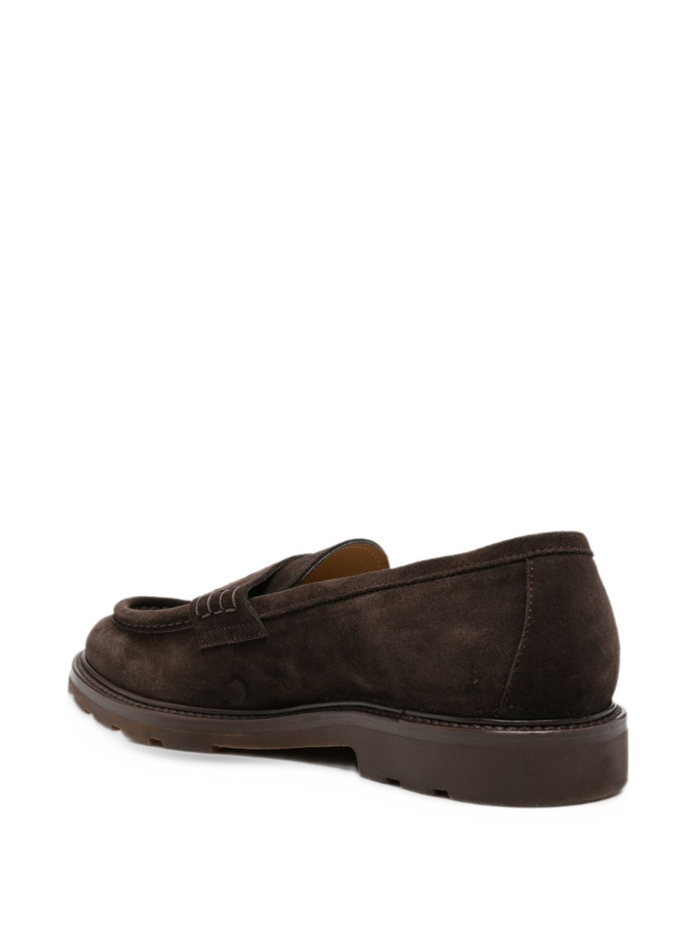 Mocassino In Suede 86407 CASTAGNA HENDERSON 