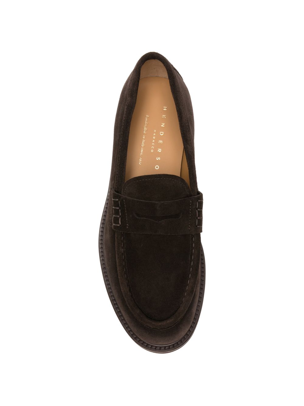 Mocassino In Suede 86407 CASTAGNA HENDERSON 